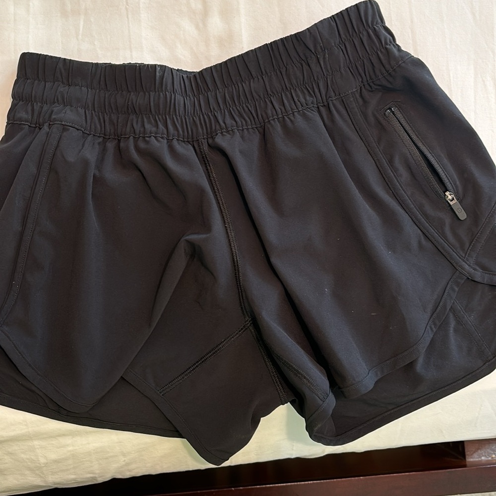 Black Lululemon shorts
